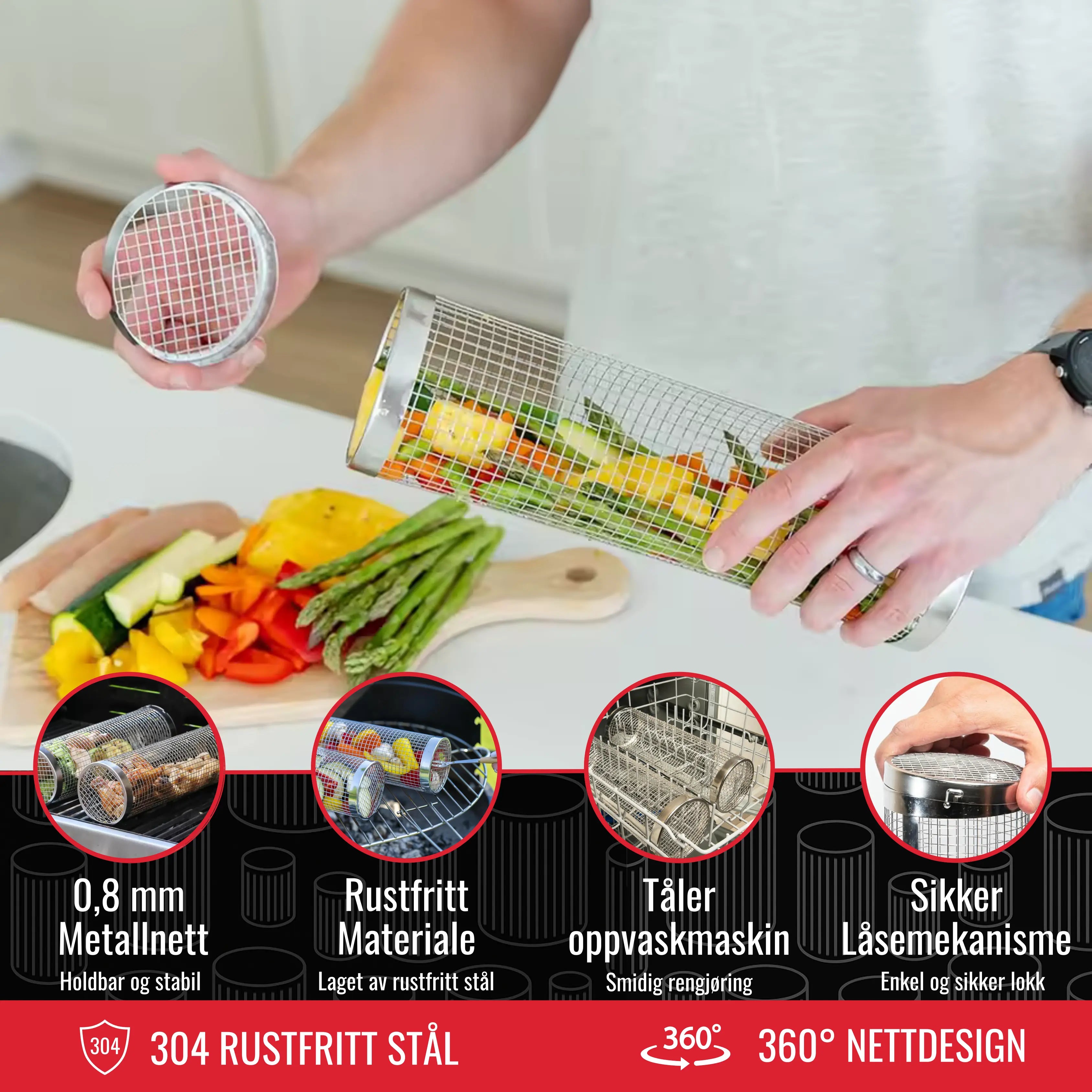 Grillkurven – Toppkvalitet, alltid perfekt grillet